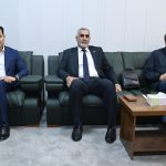 رئيس هيأة الإعلام والاتصالات يستقبل رئيس اتحاد الإذاعات والتلفزيونات العراقية ويؤكد أن الخطاب المهني ضرورة وطنية لمواجهة التحديات