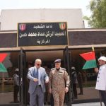 زيارة معالي وزير الدفاع الى الكلية العسكرية في الرستمية واشرافه على مقابلات طلاب الدورة 115