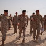 قائد الفرقة المشاة الأولى يشرف ميدانياً على انتشار القطعات الخاصة بتنفيذ خطة الزيارة الأربعينية