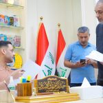 مدير مجاري ذي قار : يستقبل المراجعين في مقر المديرية ويوجه أقسامها بحل مشاكلهم ..