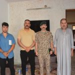 لجنة متابعة شؤون الشهداء والجرحى في الفرقة السادسة تزور عائلة أحد شهدائها الأبطال في بغداد