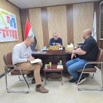 فرق قسم التفتيش والشكاوى في دائرة صحة الكرخ تواصل متابعة اجراءات السلامة المهنية في المؤسسات الصحية