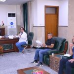 الاستاذ المهندس طارق خليل محمود اجتماعا للجنة الساندة لمكافحة الفساد ،حيث ناقش الاجتماع استراتيجيات تعزيز النزاهة ومكافحة الفساد ، واكد على اهمية دور اللجنة الساندة في تبسيط الاجراءات الحكومية للحد من الفساد