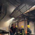 بالصور.. حريق كبير في الكاظمية