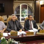 مدير عام الشركة العامة لصناعات النسيج والجلود يترأس الجلسة الثامنة الاعتيادية المفتوحة لمجلس ادارة الشركة