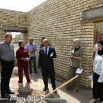 مدير عام دائرة الإعمار الهندسي يتفقد مشروع إضافة طابق في  المبنى الملحق  لبناية الدائرة العلاقات والإعلام