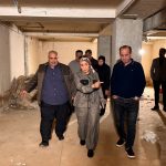 إشراف مباشر لضمان الجودة… المهندسة ( غيداء نبيل محمود ) تزور مشروع مصرف الرافدين/الادارة العامة  في بغداد