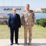 مدير عام شركة الاستكشافات النفطية يزور قيادة طيران الجيش  لبحث تعزيز التعاون المشترك