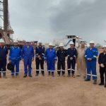 المدير العام لشركة الحفر العراقية يجري زيارة ميدانية إلى جهاز الحفر IDC 23 في حقل النور النفطي بمحافظة ميسان