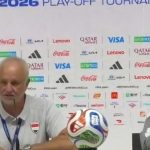 مدرب اسود الرافدين يعد بتحقيق “حلم المونديال” واسعاد 46 مليون عراقي