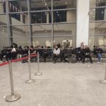 بالصور.. شركات اجنبية تغادر العراق من منفذ عرعر